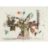 Tinguely, Jean(Fribourg 1925–1992 Fribourg)"Chaos". 1975. Farblithographie. 80/100. Unten rechts