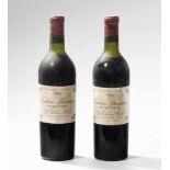 Chateau Branaire1953. Duluc-Ducru. St.Julien 4eme Cru Classé. 2 Flaschen.