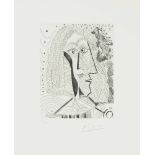Picasso, Pablo(Malaga 1881–1973 Mougins)Aus: "La Célestine". 1968. Radierung. 44/50. Unten rechts in