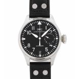 IWC Fliegeruhr Big Pilot 7 DaysRunde, automatische Fliegeruhr um 2007 mit 7-Tagewerk in