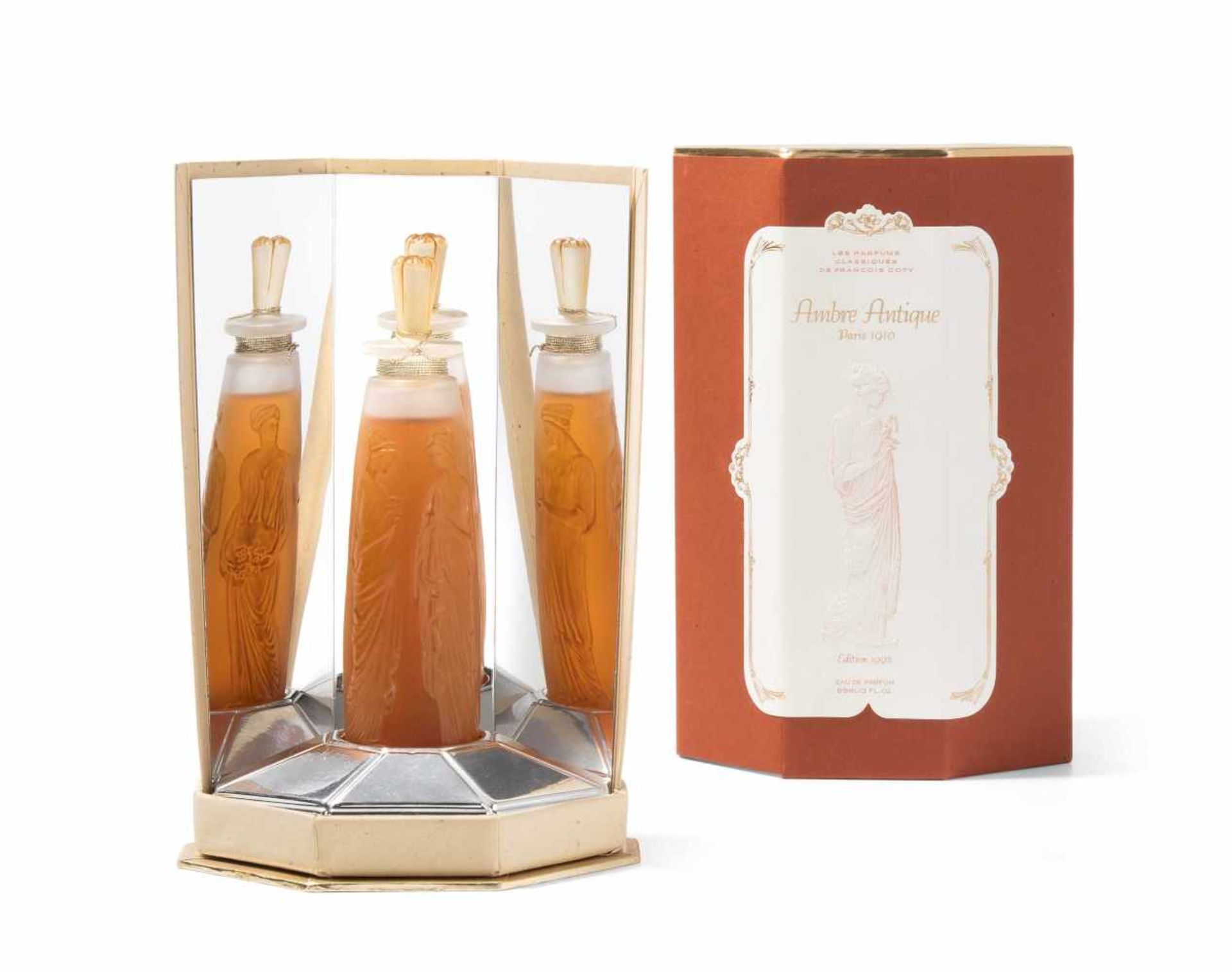 Lalique FranceEau de Parfum "Ambre Antique Paris 1910", Les Parfums classiques de François Coty,