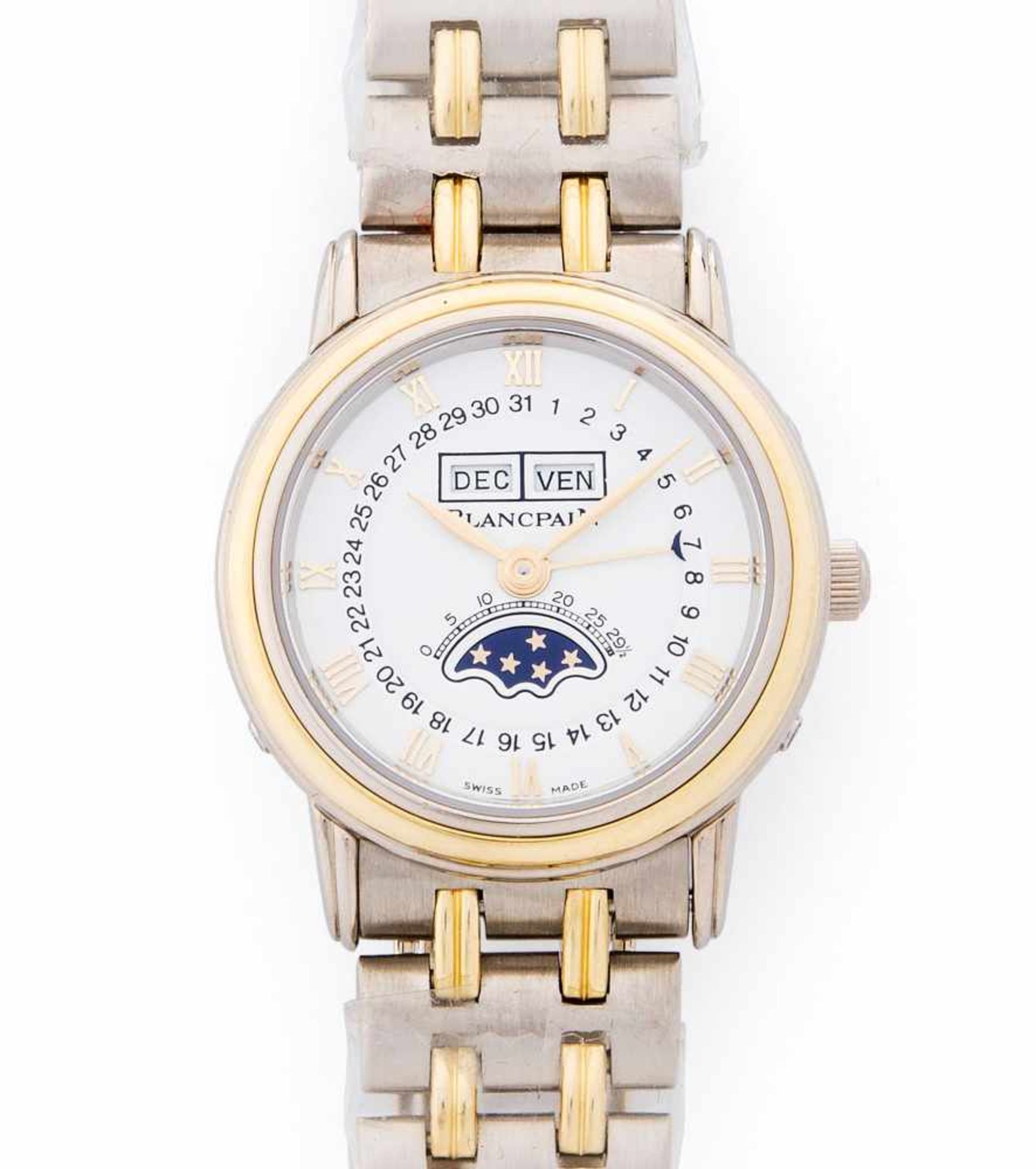 Blancpain Unique PieceRunde, automatische Armbanduhr um 2010 als Einzelstück/Sonderanfertigung in