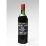 Lot Brunello di Montalcino1970. Fattoria il Greppo. Biondi-Santi. 10 Fl. (Niveau: 5x untere Teil des