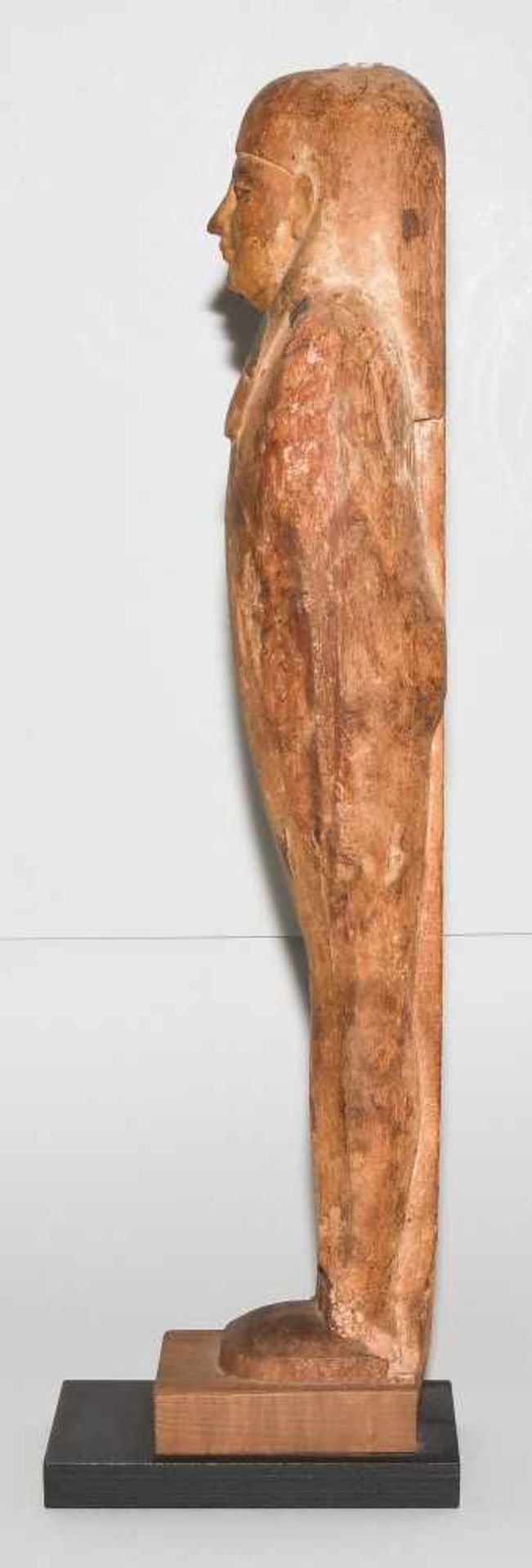 Ptah-Sokar-OsirisAegypten, Spätzeit, ca. 350 v.C. Holz mit Resten von Bemalung und Vergoldung. - Bild 3 aus 10