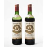 Chateau L'Angelus1964. 1er Grand Cru. St.Emilion. 2 Flaschen. (Niveau: 1x Schultermitte, 1x untere