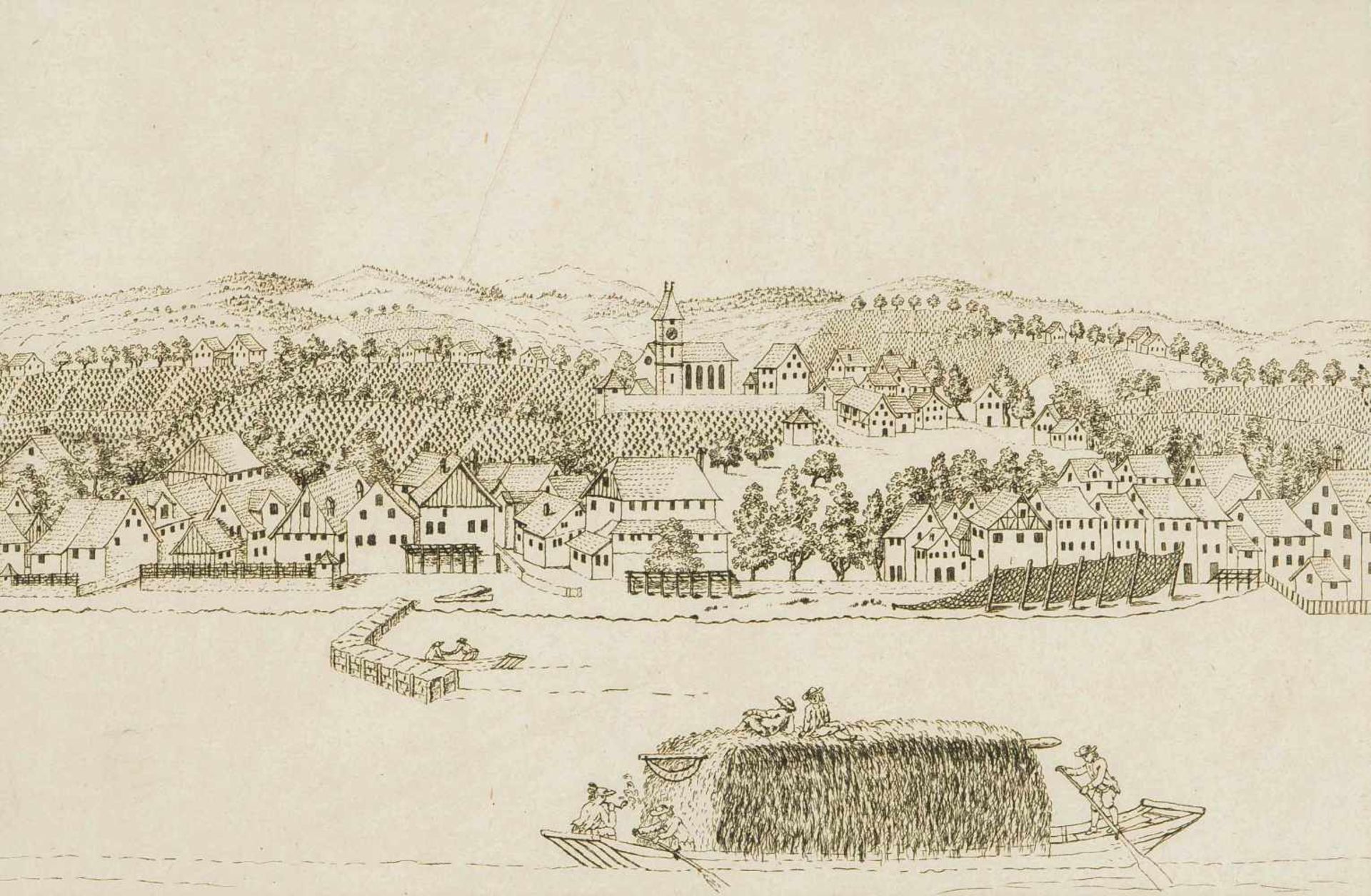 Hofmeister, Johannes(1721 Zürich 1806) undBrupbacher, Heinrich (1758 Wädenswil 1835)"Maennedorf.