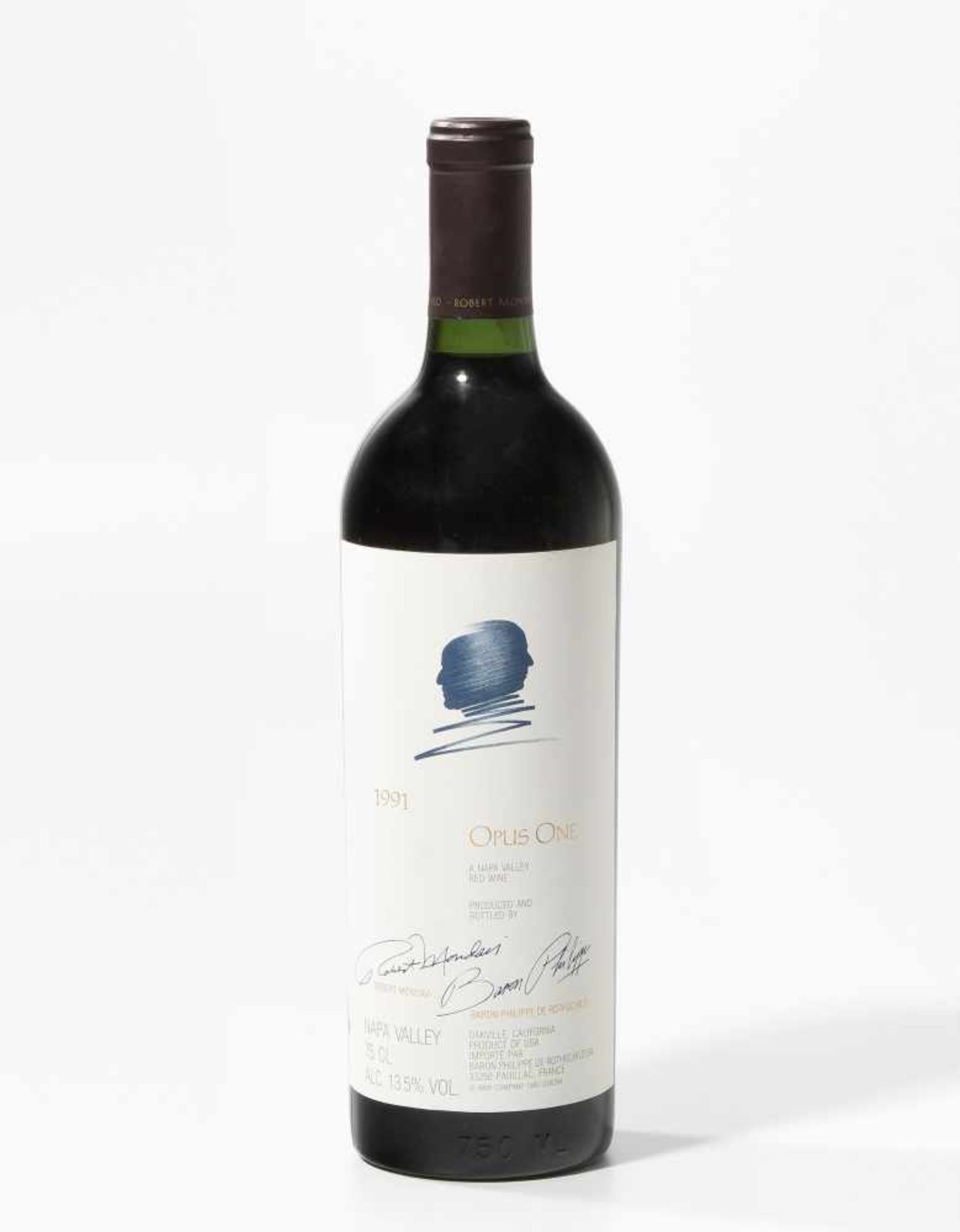 Opus One1991. Napa Valley. Mondavi- Rothschild. 1 Flasche.