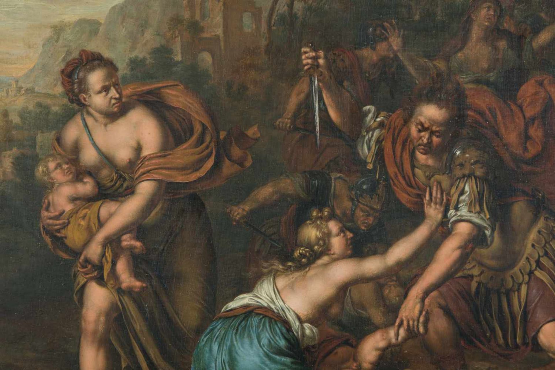 Mieris, Willem van(1662 Leiden 1747)Der Kindermord zu Bethlehem. Wohl 1696. Öl auf Holz. Unten links - Bild 9 aus 11