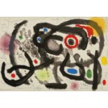 Miro, Joan(Barcelona 1893–1983 Mallorca)nachBlatt aus: "Céramique Murale Pour Harvard - Derrière