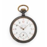 Renova Chronometer ViertelstundenrepetitionRunder, mechanischer Chronometer um 1920 mit Handaufzug