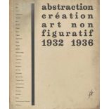 Mappenwerk"abstraction création art non figuratif 1932-1936". 1973. Mit Einführung von Margit Staber