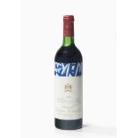 Chateau Mouton Rothschild1976. 1er Grand Cru. Pauillac. 1 Flasche.- - -20.00 % buyer's premium on