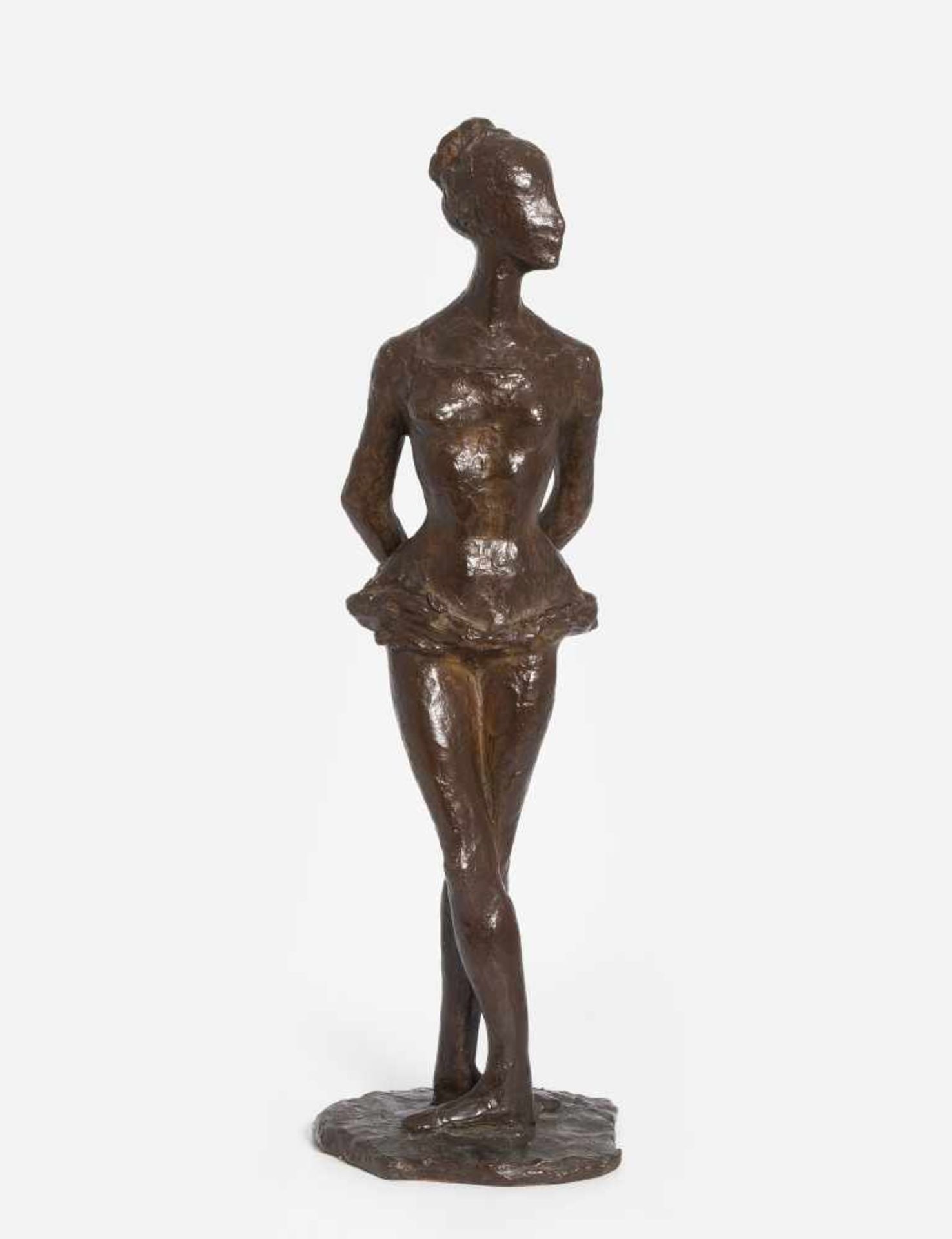 Blanc, Pierre(Lausanne 1902–1986 Lausanne)Tänzerin. Bronze. Auf dem Bronzesockel signiert. H 41
