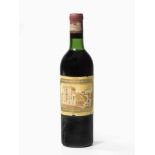 Chateau Ducru Beaucaillou1966. 2eme Grand Cru. St. Julien. 1 Flasche.- - -20.00 % buyer's premium on