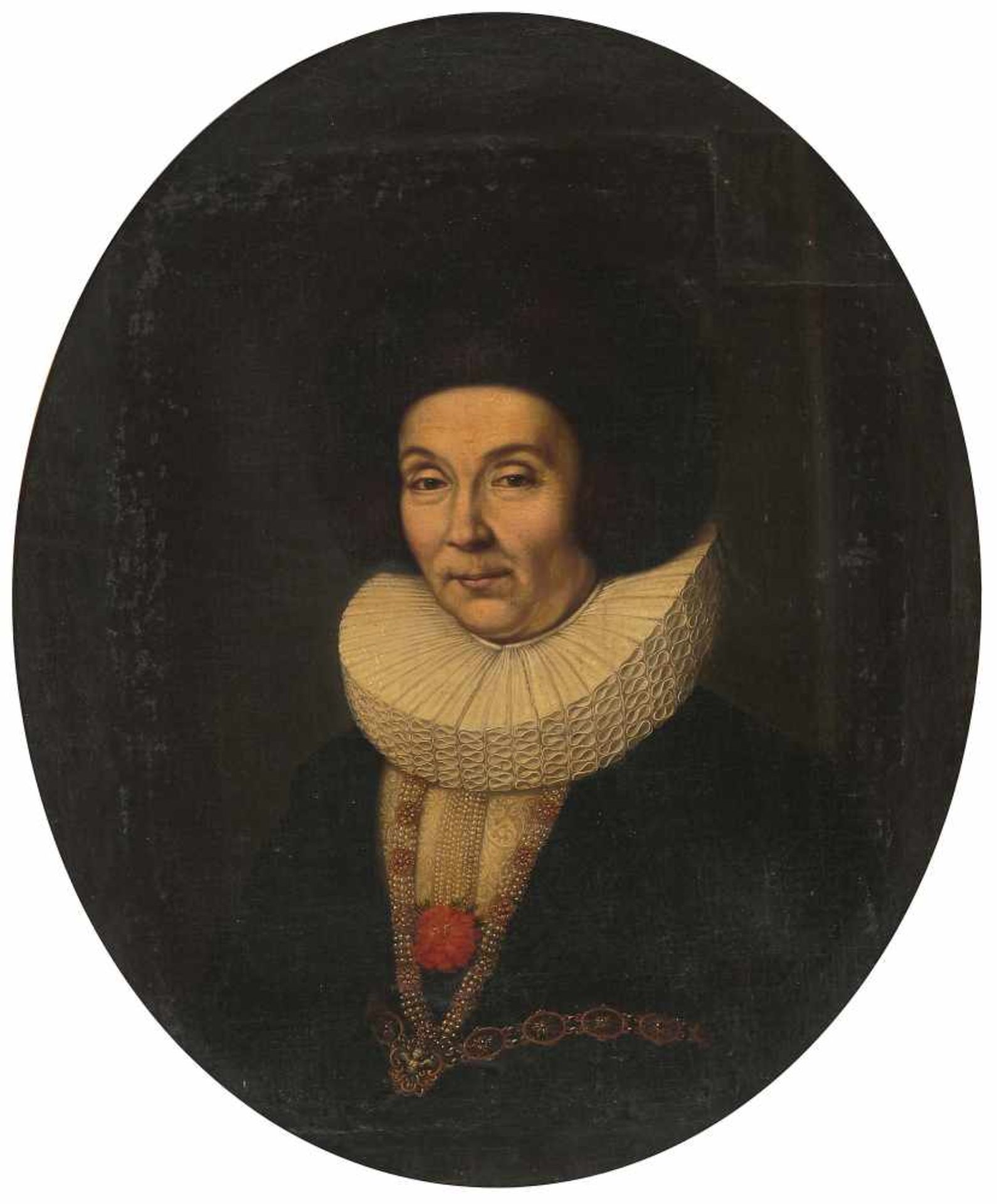 Dünz, Hans Jakob II.(Bern 1603–1668 Brugg)ZugeschriebenPortrait einer Frau aus der Berner