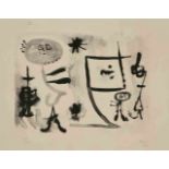 Miro, Joan(Barcelona 1893–1983 Mallorca)Aus: "Album 13". 1948. Lithographie. 71/75. Unten rechts