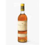 Chateau d'Yquem1977. 1er Grand Cru. Lur Saluces. Sauternes. 1 Flasche.- - -20.00 % buyer's premium