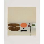 Pasmore, Victor(Chelsham 1908–1998 Valletta)"Points of Contact No 30". 1979-1980. Farbserigraphie.