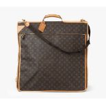 Louis Vuitton, "Portable bandoulière"Kleidertasche aus Monogram Canvas. Langer, abnehmbarer