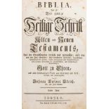 Biblia GermanicaDas ist: Die ganze Heilige Schrift Alten und Neuen Testaments, aus den Grundsprachen