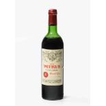 Chateau Petrus1978. Grand Cru Exceptionnel. Pomerol. 1 Flasche. (Niveau obere Teil der Schulter.)- -