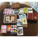 A good quantity of Vintage Playing Cards.