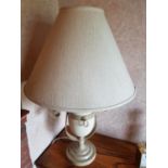 A good Table Lamp. H72cm.