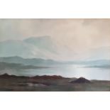 At Ballinahinch Connemara by Douglas Alexander. Signed LL. L44cm X W53cm.