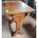 A good Pitch Pine Vestment Table.