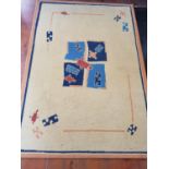 A small Rug. L 172cm W 120cm