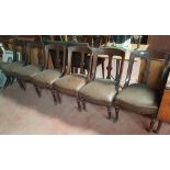 A Good set of Late 19th Century Mahogany Chairs.