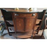 An Edwardian Rosewood inlaid Side Cabinet.