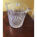 An Irish Crystal Ice Bucket.