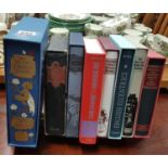 A good quantity of The Folio Society Books on stand.