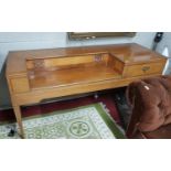 A 19th Century Spinet converted to a Desk.