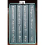 A good set of Folio Society 1997.'The complete Plays of William Shakespeare'. in eight volumes.