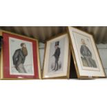 Three 19th Century Spy Prints.