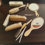 A large quantity of Ivory Vanity Items.