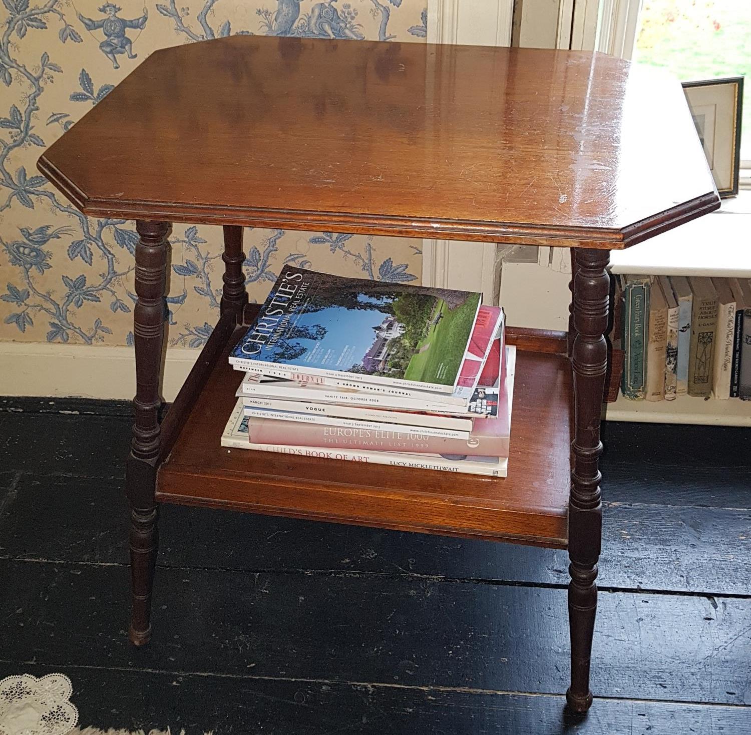 A late 19th early 20th Century Aesthetic Movement Side Table. 66 x 51 x 69cm. - Image 2 of 2