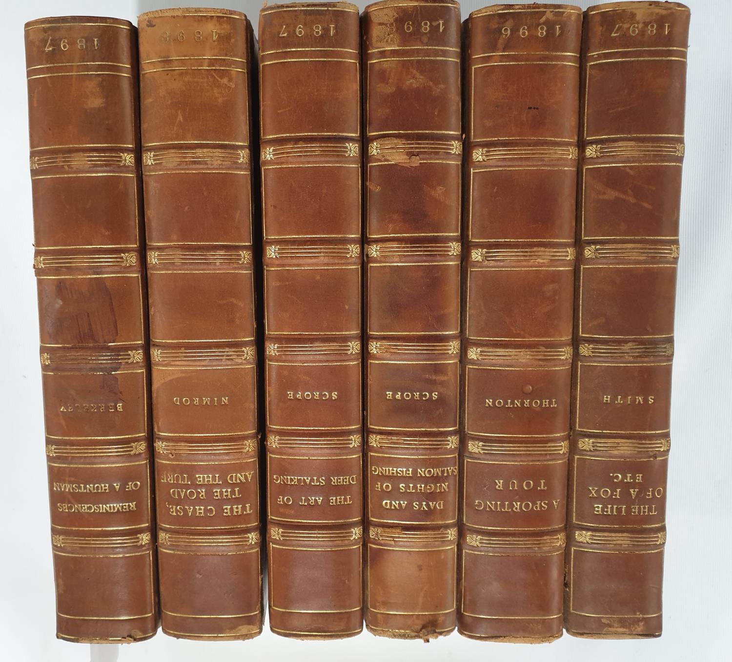 A really good collection of 19th Century Bindings from The Sporting Library,