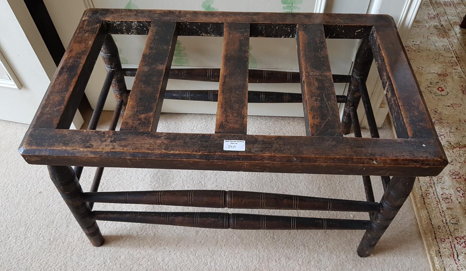 A late 19th Century Luggage Rack.