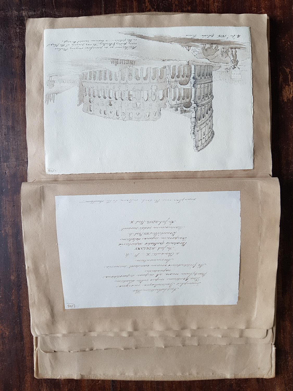 Three late 18th early 19th Century Sketch Books by Sophia Charlotte Haldimand (prinsep). Some of - Image 3 of 9