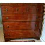 A Regency Mahogany Chest of Drawers. 107 x 48 x 108.