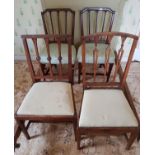 A group of 19th Century Chairs.