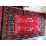 A small Eastern Rug.