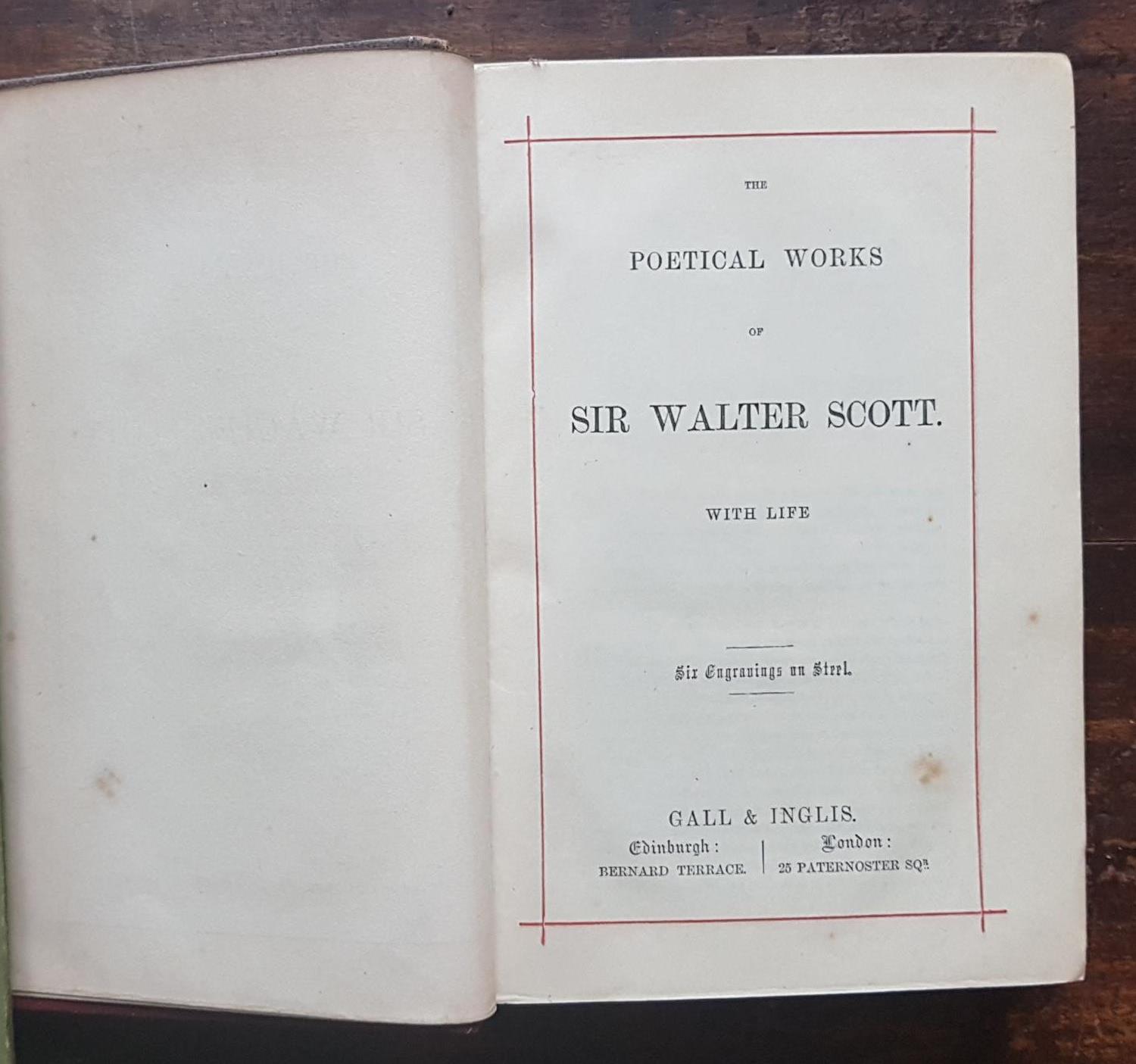 The Poetical works of Lord Byron. E & S London, Edinburgh, Glasgow, Melbourne and New York, along - Image 4 of 5