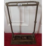 A 19th Century Metal and Brass Stick Stand.