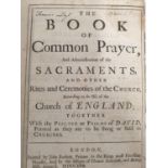 The Book of Common Prayer and Adminiftraction of the Sacraments and other Rites and Ceremonies of