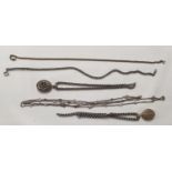 A quantity of silver and other Jewellery.