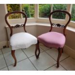 A lovely set of four Victorian Walnut Chairs.